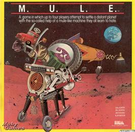 Box cover for MULE on the Microsoft DOS.
