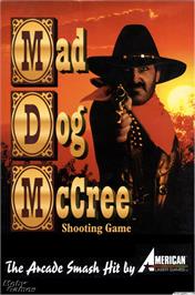 Box cover for Mad Dog McCree on the Microsoft DOS.