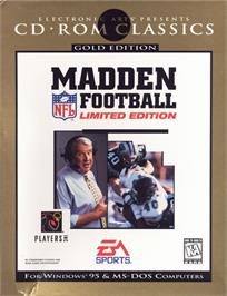 Box cover for Madden NFL Football - Limited Edition on the Microsoft DOS.