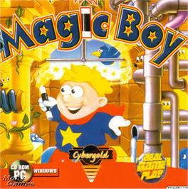Box cover for Magic Boy on the Microsoft DOS.
