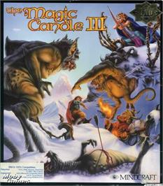 Box cover for Magic Candle 3, The on the Microsoft DOS.