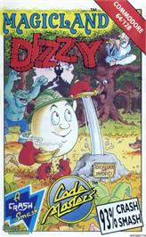 Box cover for Magicland Dizzy on the Microsoft DOS.