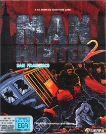 Box cover for Manhunter 2 - San Francisco on the Microsoft DOS.