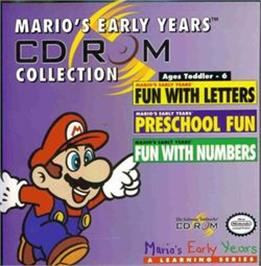 Box cover for Mario's Early Years - CD-ROM Collection on the Microsoft DOS.