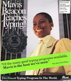 Box cover for Mavis Beacon Teaches Typing! on the Microsoft DOS.