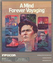 Box cover for Mind Forever Voyaging, A on the Microsoft DOS.