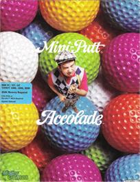 Box cover for Mini-Putt on the Microsoft DOS.