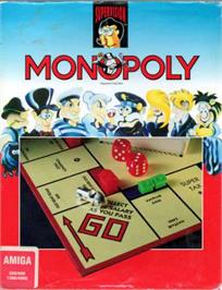 Box cover for Monopoly on the Microsoft DOS.