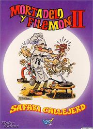 Box cover for Mortadelo Y Filemon 2 on the Microsoft DOS.