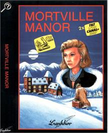 Box cover for Mortville Manor on the Microsoft DOS.