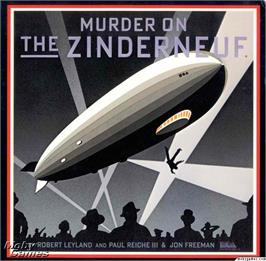 Box cover for Murder on the Zinderneuf on the Microsoft DOS.