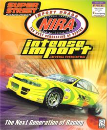 Box cover for NIRA - Intense Import Drag Racing on the Microsoft DOS.