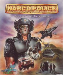 Box cover for Narco Police on the Microsoft DOS.