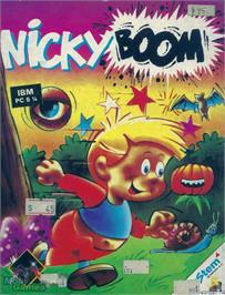 Box cover for Nicky Boom on the Microsoft DOS.