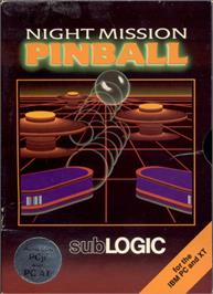 Box cover for Night Mission Pinball on the Microsoft DOS.