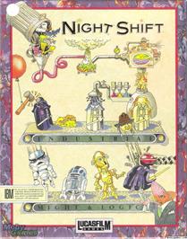 Box cover for Night Shift on the Microsoft DOS.