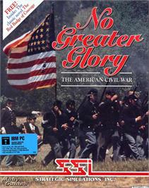 Box cover for No Greater Glory - The American Civil War on the Microsoft DOS.
