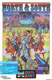 Box cover for North And South on the Microsoft DOS.