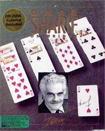 Box cover for Omar Sharif on Bridge on the Microsoft DOS.