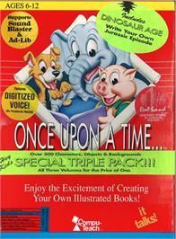 Box cover for Once Upon a Time... Volume 1 - Passport to Discovery on the Microsoft DOS.