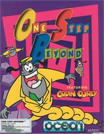 Box cover for One Step Beyond on the Microsoft DOS.