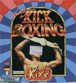 Box cover for Panza Kick Boxing on the Microsoft DOS.