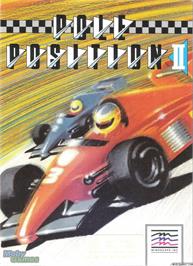 Box cover for Pole Position II on the Microsoft DOS.