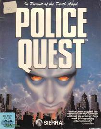Box cover for Police Quest - In Pursuit Of The Death Angel (VGA) on the Microsoft DOS.