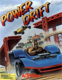 Box cover for Power Drift on the Microsoft DOS.