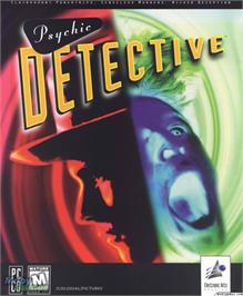 Box cover for Psychic Detective on the Microsoft DOS.