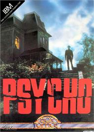 Box cover for Psycho on the Microsoft DOS.