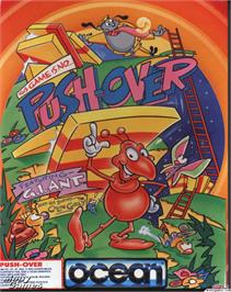 Box cover for Pushover on the Microsoft DOS.