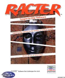Box cover for Racter on the Microsoft DOS.