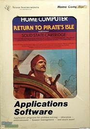 Box cover for Return to Pirate's Island on the Microsoft DOS.