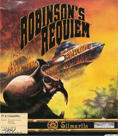 Box cover for Robinson's Requiem on the Microsoft DOS.