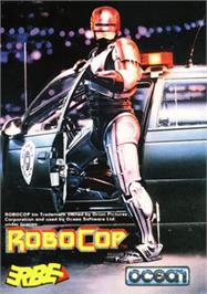 Box cover for RoboCop on the Microsoft DOS.