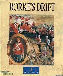 Box cover for Rorke's Drift on the Microsoft DOS.