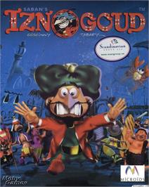 Box cover for Saban's Iznogoud on the Microsoft DOS.