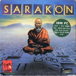 Box cover for Sarakon on the Microsoft DOS.