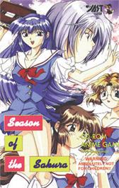 Box cover for Seasons of the Sakura on the Microsoft DOS.