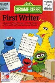 Box cover for Sesame Street - First Writer on the Microsoft DOS.