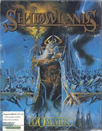 Box cover for Shadowlands on the Microsoft DOS.