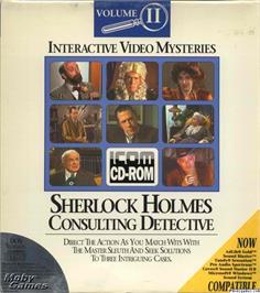 Box cover for Sherlock Holmes - Consulting Detective Volume 2 on the Microsoft DOS.