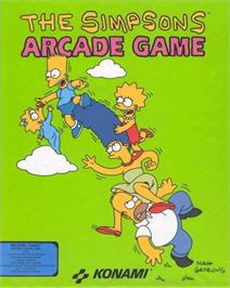 Box cover for Simpsons Arcade Game, The on the Microsoft DOS.
