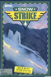 Box cover for Snow Strike on the Microsoft DOS.