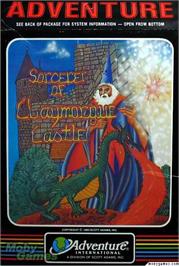 Box cover for Sorcerer of Claymorgue Castle on the Microsoft DOS.