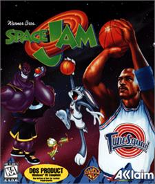 Box cover for Space Jam on the Microsoft DOS.