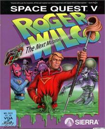 Box cover for Space Quest 5 - The Next Mutation on the Microsoft DOS.
