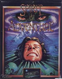 Box cover for Spirit of Adventure on the Microsoft DOS.