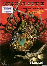 Box cover for Star Fleet 2 - Krellan Commander on the Microsoft DOS.